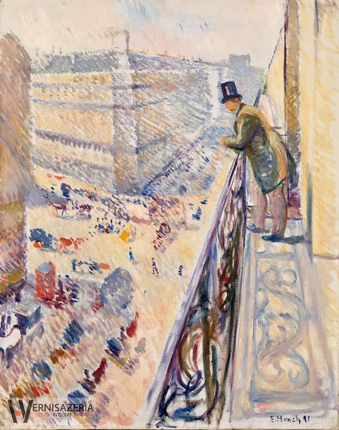 Edvard Munch, Rue Lafayette