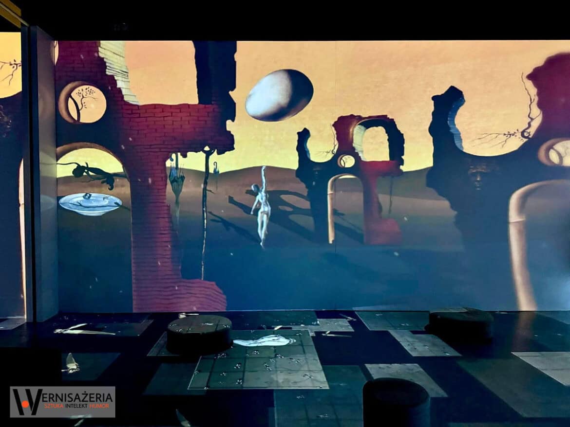 patronat medialny Wernisażeria, wystawa immersyjna Dali. Cybernetics, Art Box Experience patronat medialny Wernisażeria, wystawa immersyjna Dali. Cybernetics, Art Box Experience