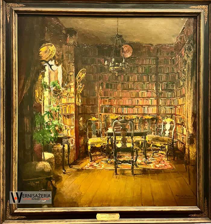 Herstoria sztuki. Silny głos silnych kobiet. Malarki, które zmieniły historię sztuki 87 Harriet Backer, Biblioteka Thorvalda Boecka