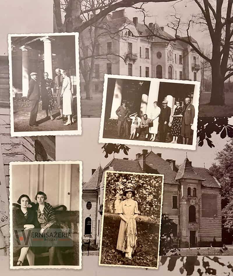 PATRONAT WERNISAŻERII: „Mit mebli Kolbuszewskich”, Muzeum Zamkowe w Sandomierz 49 Pałac Tyszkiewiczów w Weryni - archiwalne fotografie rodziny Tyszkiewiczów - wystawa Mit mebli kolbuszowskich