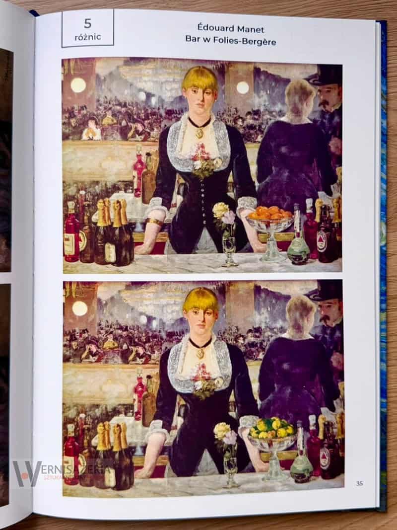 Edukacja artystyczna dzieci – książki, gry i albumy ze sztuką | Edukacja Dzieci 43 wielka księga różnic malarstwo sztuka dla dzieci edukacja artystyczna dzieci