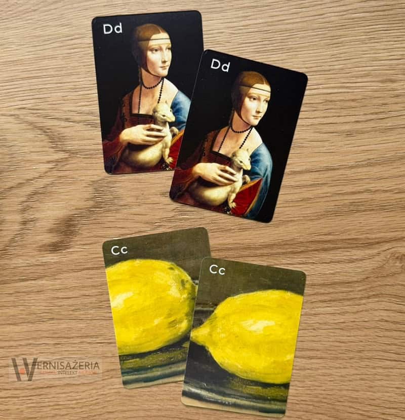 Edukacja artystyczna dzieci – książki, gry i albumy ze sztuką | Edukacja Dzieci 42 abecadło ze sztuką karty edukacyjne sztuka dla dzieci