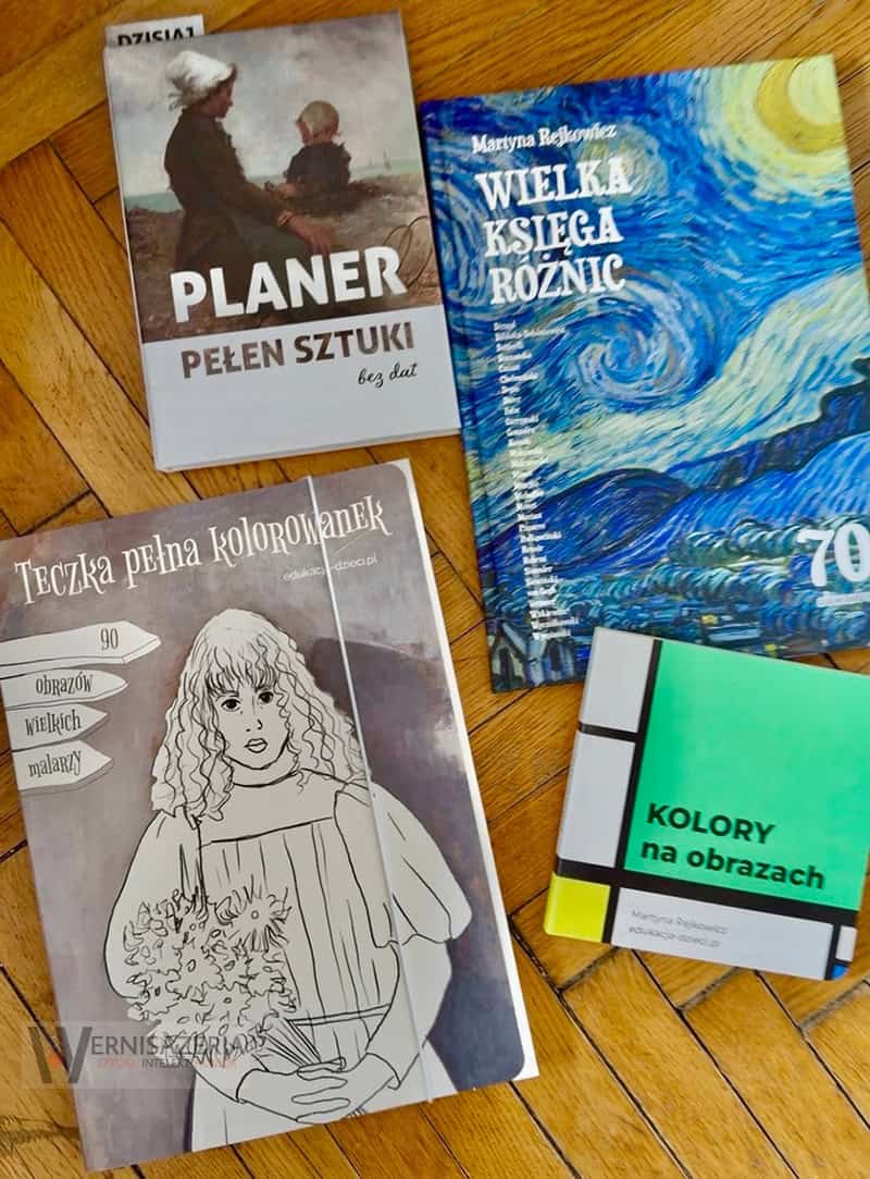 Edukacja artystyczna dzieci – książki, gry i albumy ze sztuką | Edukacja Dzieci 51 planer bez dat wielka ksiega roznic kolorowanki kolory na obrazach sztuka dla dzieci edukacja artystyczna dzieci