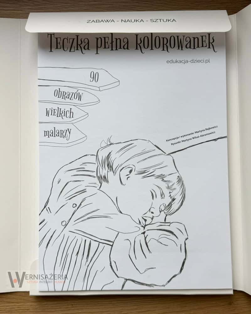 Edukacja artystyczna dzieci – książki, gry i albumy ze sztuką | Edukacja Dzieci 49 kolorowanka ze sztuką dla dzieci edukacja artystyczna dzieci