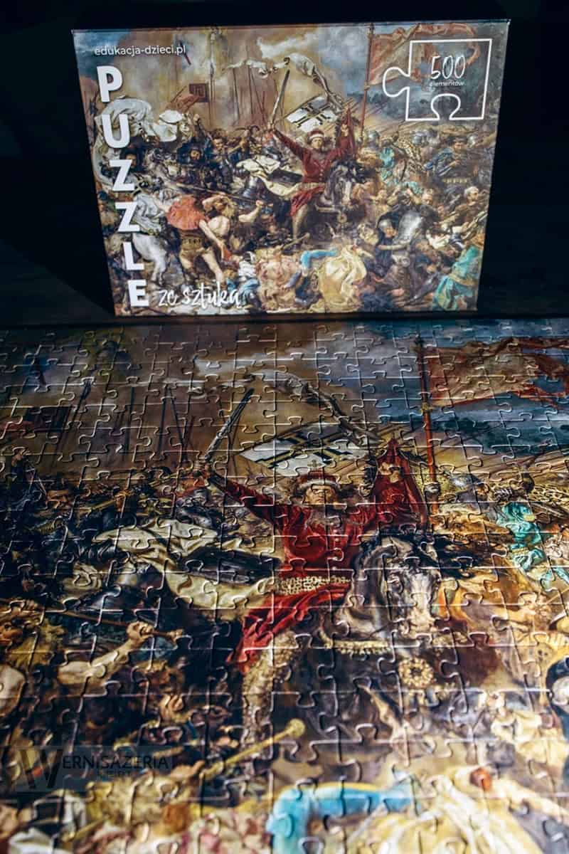 Edukacja artystyczna dzieci – książki, gry i albumy ze sztuką | Edukacja Dzieci 50 puzzle z obrazami malarstwo sztuka dla dzieci edukacja artystyczna