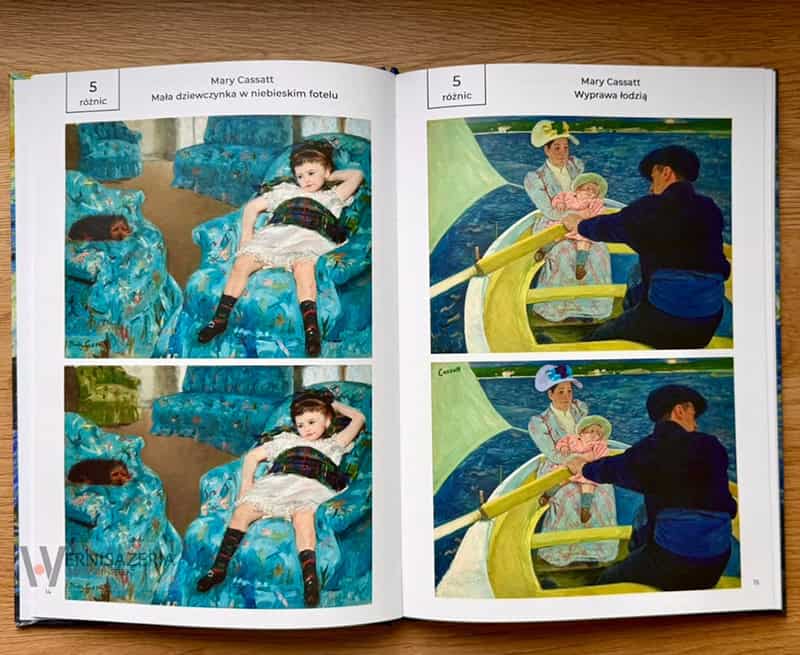 Edukacja artystyczna dzieci – książki, gry i albumy ze sztuką | Edukacja Dzieci 44 wielka księga różnic sztuka dla dzieci edukacja artystyczna dzieci