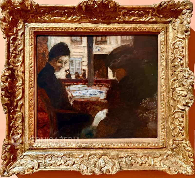PATRONAT WERNISAŻERII: „Nabiści. Prorocy nowej sztuki”, Muzeum Łazienki Królewskie w Warszawie 50 Pierre Bonnard, „Kobieta przy oknie (U hafciarki)” – wystawa „Nabiści. Prorocy nowej sztuki” w Łazienkach Królewskich