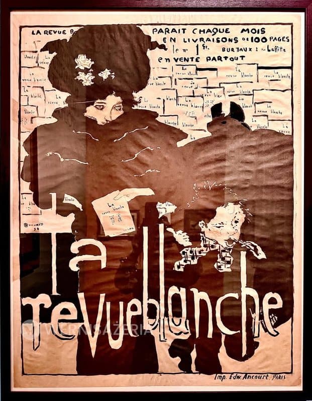 PATRONAT WERNISAŻERII: „Nabiści. Prorocy nowej sztuki”, Muzeum Łazienki Królewskie w Warszawie 53 Pierre Bonnard, „La Revue blanche” – wystawa „Nabiści. Prorocy nowej sztuki” w Łazienkach Królewskich
