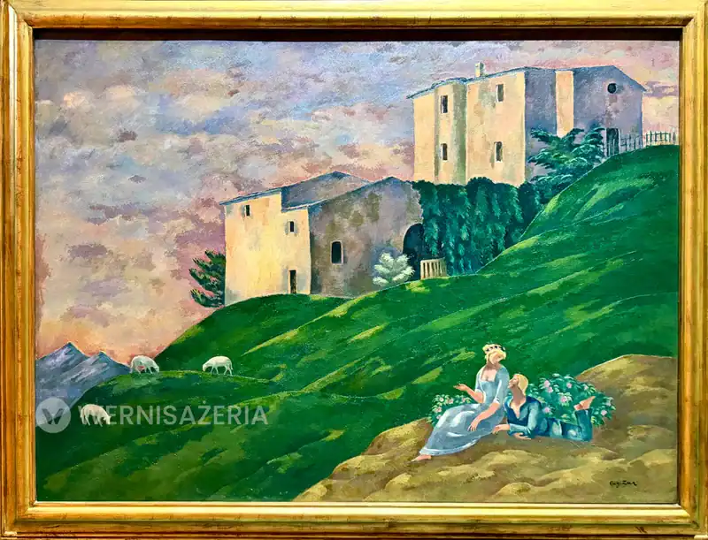 PATRONAT WERNISAŻERII: „Miłość”, Muzeum Narodowe w Kielcach 49 „Romans pasterski” Eugeniusza Zaka z 1921 roku na wystawie „Miłość” w Muzeum Narodowym w Kielcach