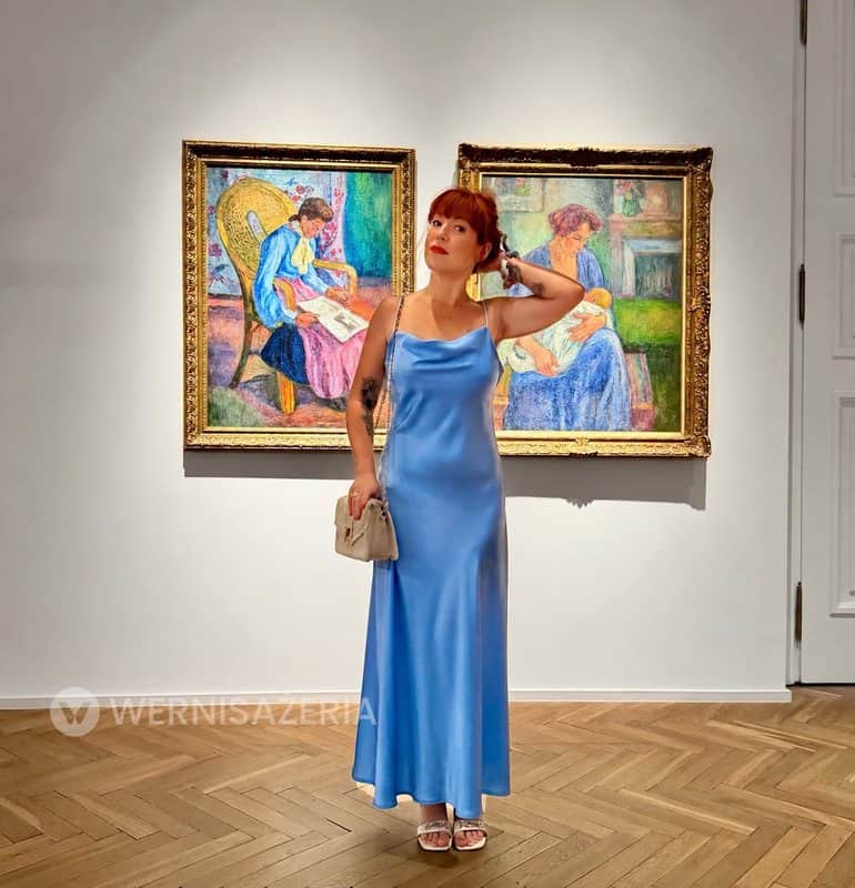 PATRONAT WERNISAŻERII: „Nabiści. Prorocy nowej sztuki”, Muzeum Łazienki Królewskie w Warszawie 56 Kamila Tuszyńska, Wernisażeria, na wystawie „Nabiści. Prorocy nowej sztuki” w Łazienkach Królewskich